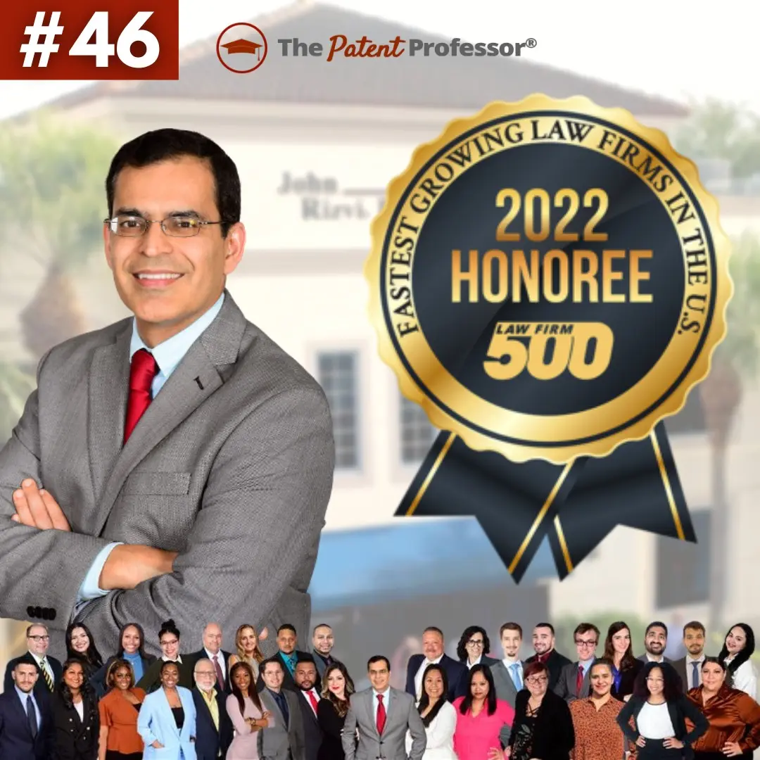 John Rizvi, P.A., The Patent Professor&reg; Named 2022 Law Firm 500 Winning Firm